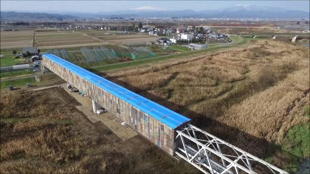 須川水道橋（山形市）